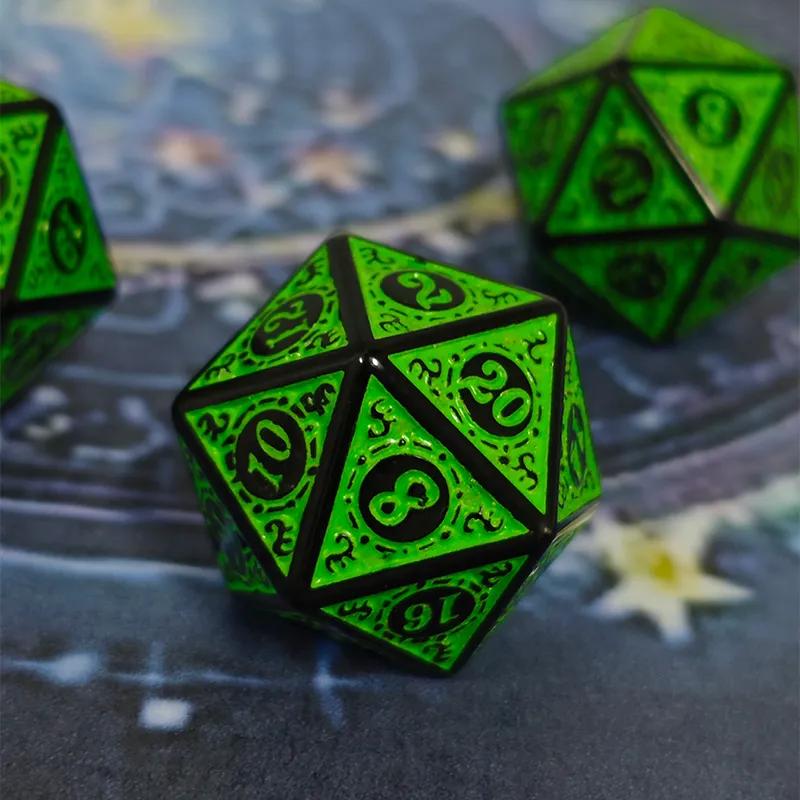 Rpg Dice Twenty-sided D20 Earth Temple Dice