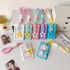 Candy Color Slide Cover 3-inch Card Holder Student Campus Bus Card Cover 3-inch Kpop Idol Photocard Holder Id Credit Card Holder
