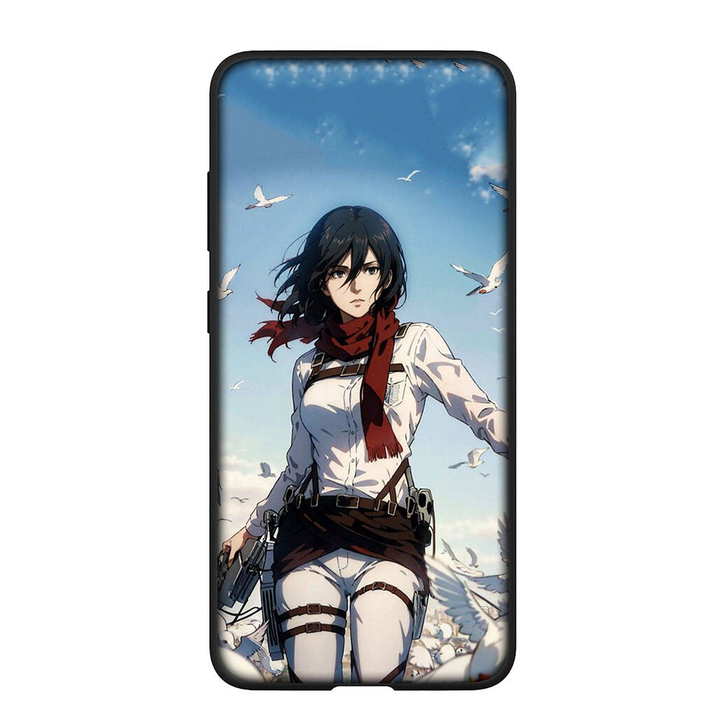 Phone Case for Samsung Galaxy S25 S23 S22 S24 Ultra FE A05 A06 A15 A16 A36 A37 A35 A54 A55 A56 A57 A25 A26 A53 A17 Levi Attack On Titan Cartoon Cover