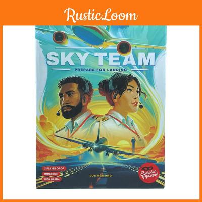 Детская карточная игра Sky Team с элементами сотрудничества и общения для семейного развлечения