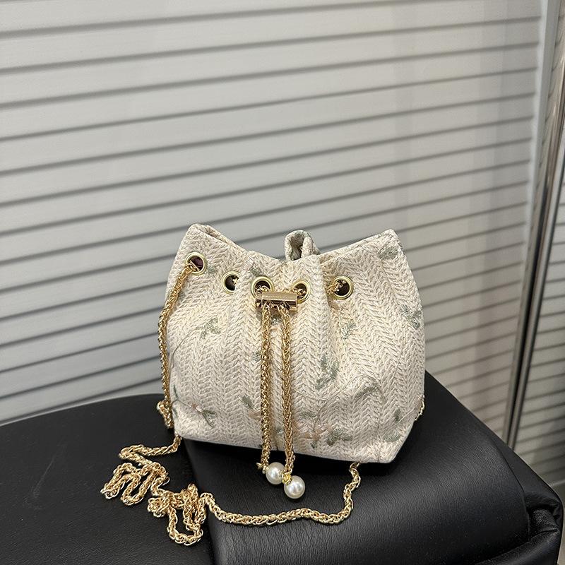 Новый темпераментный модный дизайн наплечная сумка-мессенджер милая свежая простая текстура красивая сумка-ведро