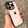 Luxury Transparent Shockproof Phone Case For iPhone 11 12 13 14 15 16 Pro Max X XS Max XR 7 8 Plus Clear Bumper Frame Back Cover