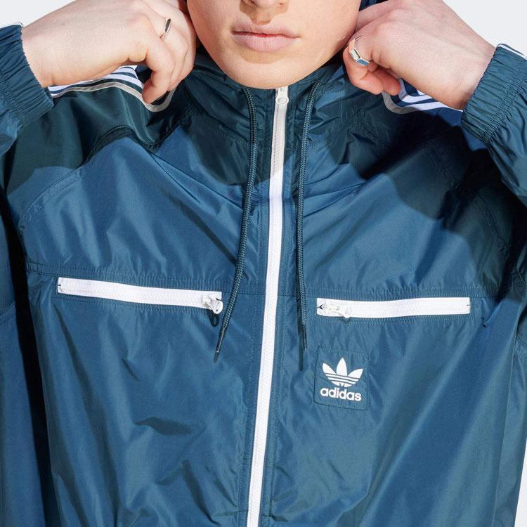 Adidas Originals Three Stripes Jacket Men's Blue IL8263