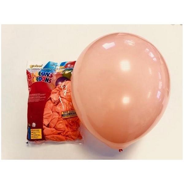 Простые латексные воздушные шары Globos (Упаковка из 100 шт.)
