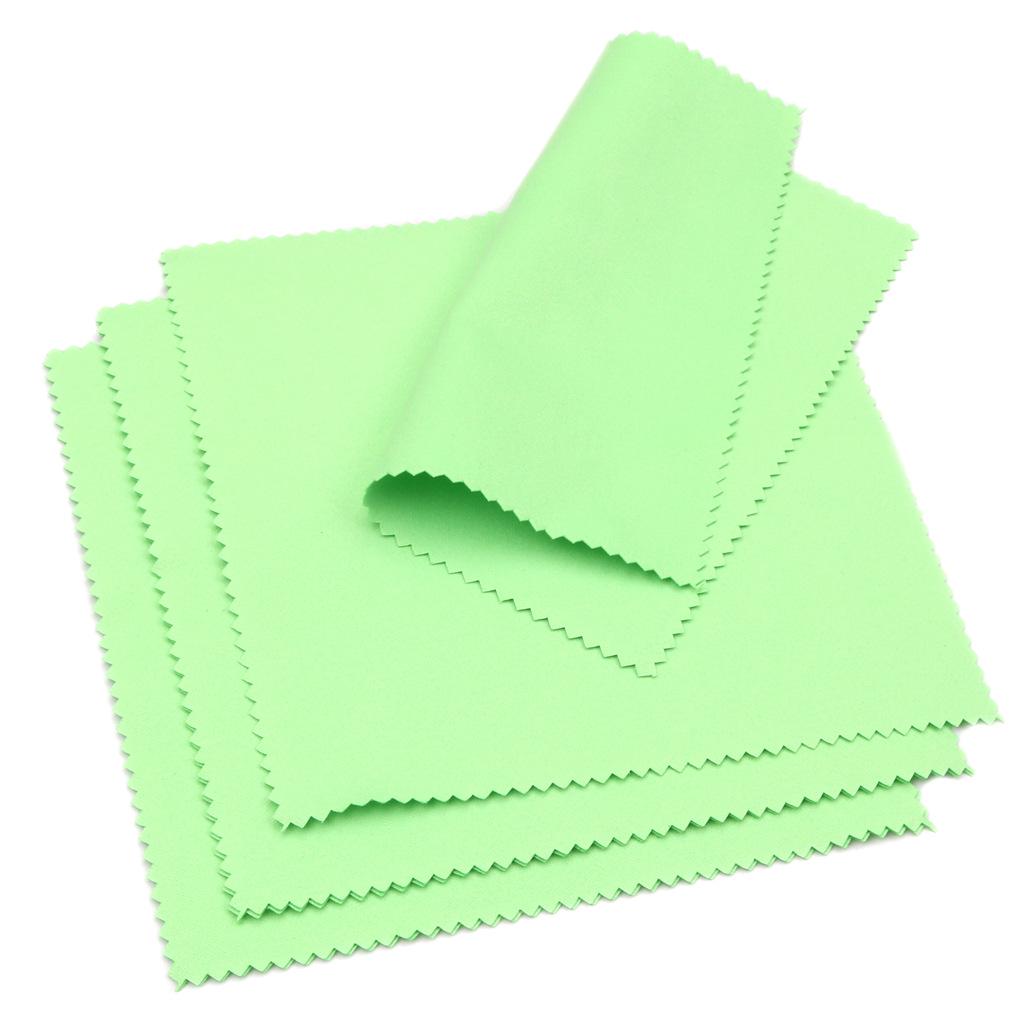 Double-Sided Velvet Instrument Polishing Cloth for Guitar, Bass, and Piano Care