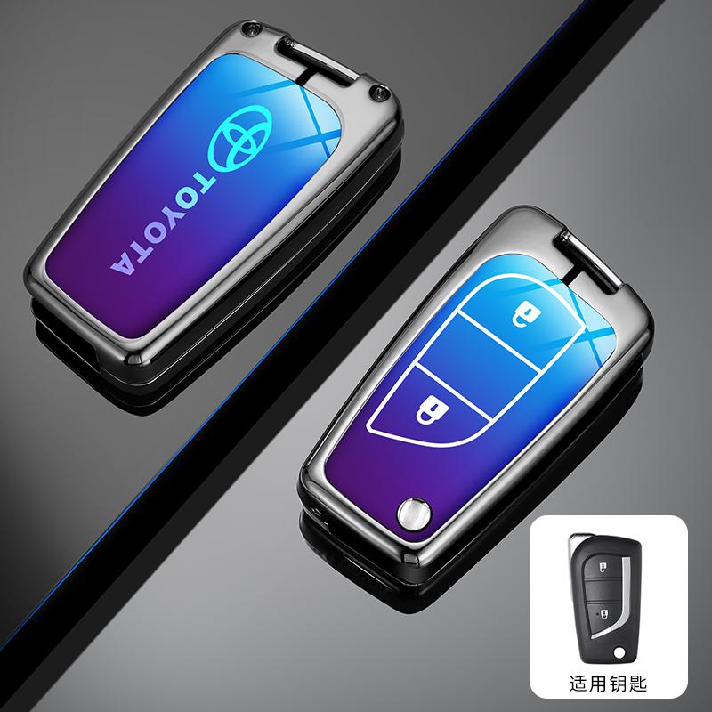 Горячий Чехол-крышка из сплава для автомобильного пульта ДУ Toyota для Toyota Auris Corolla Reiz Avensis Verso Yaris Aygo Rav4 Scion TC IM 2015 2016