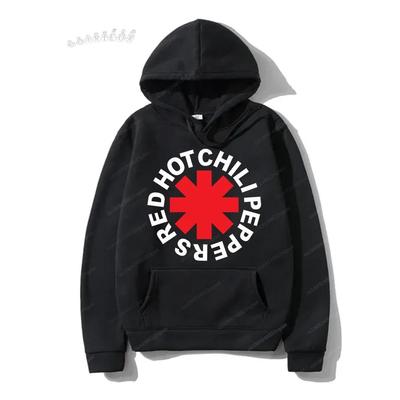Новая одежда в стиле хип-хоп Толстовка Red Chili женская с длинным рукавом Ретро рок-группа Уличная одежда Женский топ