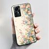Чехол для ZTE Blade A72S A7050 Чехол-книжка для ZTE Blade V41 Роскошный модный с бабочкой и цветами Силиконовый мягкий черный бампер из ТПУ