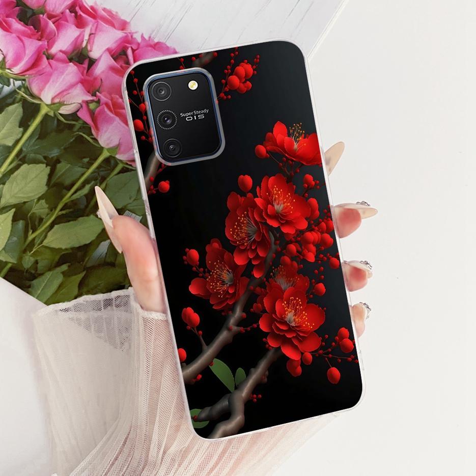 Чехол для Samsung Galaxy S10 Lite SM-G770F, Роскошный чехол с рисунком «Дерево и бабочки», Мягкий силиконовый чехол для телефона, Сумки для Samsung S10 Lite