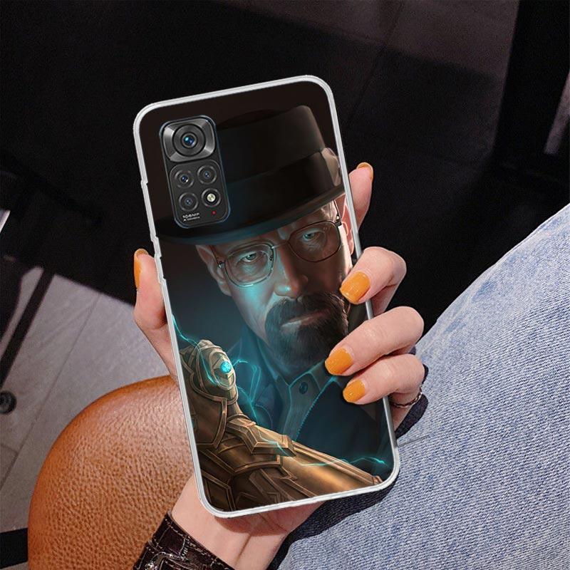 Breaking Bad WalterWhite Phnoe Case for Phnoe Case for Xiaomi Redmi Note 15 14 14S 13 Pro Plus 12 12S 11S 11E 10S 10 11T 5G Uniq