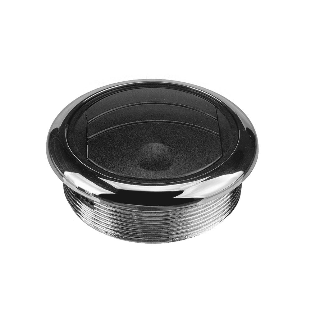 Универсальный выход кондиционера с хромированным 2,95-дюймовым воздухозаборником для автофургона, автобуса, автомобильных деталей интерьера