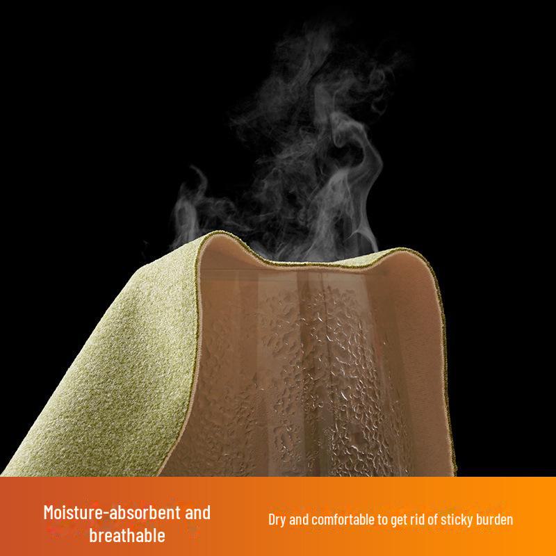 Женский двухсторонний бархатный термобелье - самонагревающийся, бесшовный топ с длинными рукавами и брюки для осени/зимы