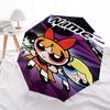 Personalized Name The Powerpuff Girls Print Umbrella - Automatic Open/Close, Eight-Rib Durable Frame, Automatic Folding Umbrella