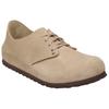 Birkenstock Повседневная кожаная обувь унисекс низкая верха цвет тауп 1031746