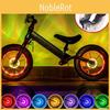 Wheel Hub Bike Lights Kit 7 Colors Usb Rechargeable Safety Waterproof Light