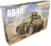 Lanmo Models Итальянский автоблинда AB40 Бронированная разведывательная машина Пластиковая модель-конструктор 1/35 LANMM-35006
