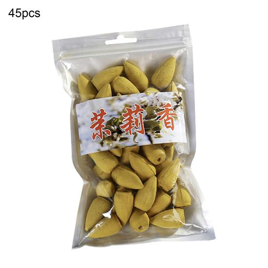 45 шт./компл. конус для благовоний, крошечная башня, благовония в форме конуса с естественным обратным потоком для спа