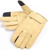 DEGNER Leather Touring Short Gloves for Motorcycles Tan M TG-58