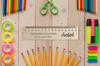 Wooden ruler with name for the end of school, kindergarten, for children