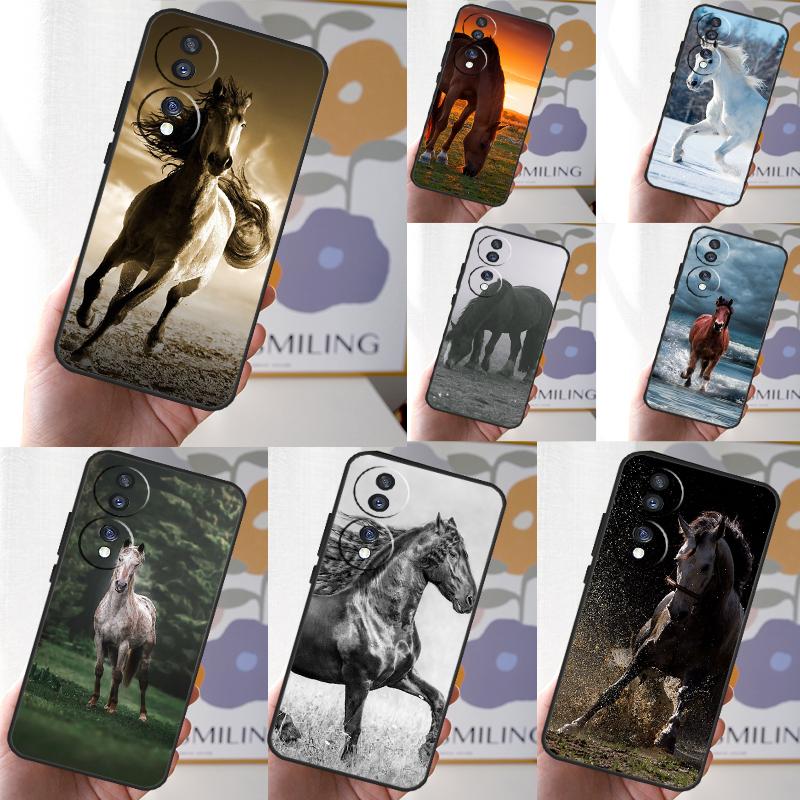 Чехол Животное Лошадь Для Honor 90 70 50 10 Lite Magic 5 6 Pro X6 X7 X8 X9 X6a X7a X8a X9a X9b X8b Обложка