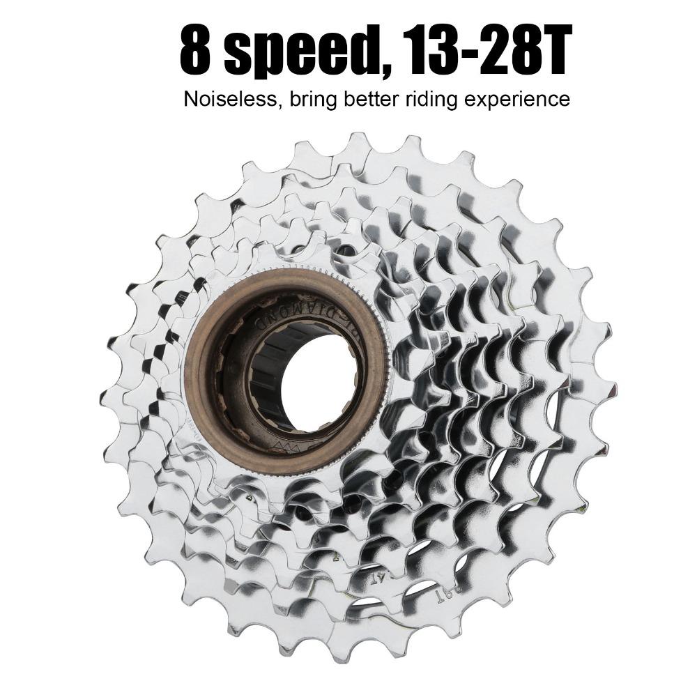 13-28T Bicycle Freewheel 8 Speed Mountain Bike Freewheel Bike Freewheel Sprocket Bike Maintenance