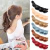 Stylish Acrylic Non Slip Hair Clamps Banana Hair Clips Hairpins Hair Claws Styling Accessories