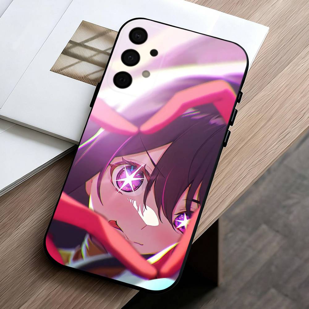 Чехол для телефона O-Oshi No Ko A-Anime для Samsung Galaxy A73, A72, A71, A70, A53, A52, A51, Мягкий силиконовый черный чехол