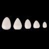 Oval Tools Kitchen Accessories Kids Favors Foam Flower White Craft Balls DIY Painting Drop Shape