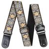 Cotton Guitar Straps with Pick Pocket National Style Guitar Strap Adjustable Shoulder Strap Belt Guitar Accessories