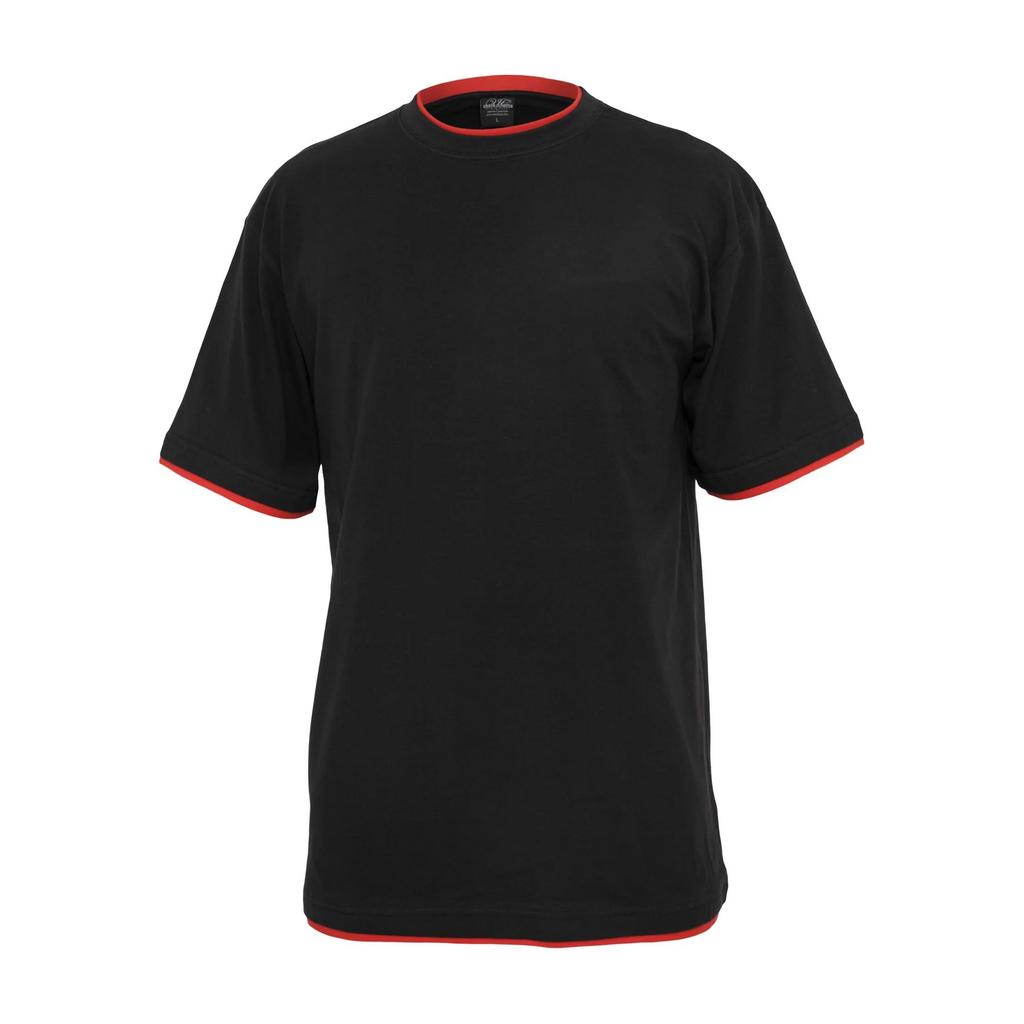 Urban Classics Mens Contrast Detail Tall T-Shirt