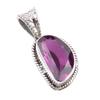 Natural Alexandrite Gemstone 925 Solid Sterling Silver Jewelry Pendant 1'' n5Y77