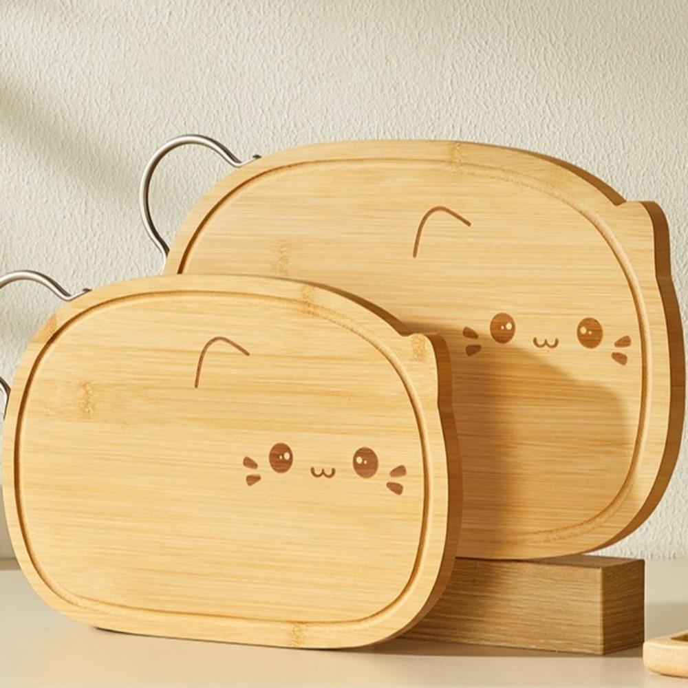 Cartoon Pattern Chopping Board Wood Chopping Blocks Cute Cutting Board  Bread