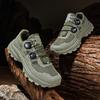 Men Outdoor Hiking Shoes Breathable Trekking Sneakers Non Slip Walking Shoes Lightweight Trail Travel Footwear Casual Wear