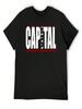 Capital Bra CD Rap Berlin #2 Футболка Оверсайз с Графикой Хлопковая Графическая Футболка Аниме Индивидуальная Футболка унисекс Тренировочные Футболки