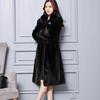 Ladies Clothes Imitation Mink Fur Coat Ladies Collar Long Coat Ladies Winter Large Size Tops