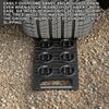 2pcs Car Tire Anti-skid Chains Traction Mat Board Recovery Tracks Snow Chain Shovel 31.5x14.5cm Off Road Accessories For Wheel