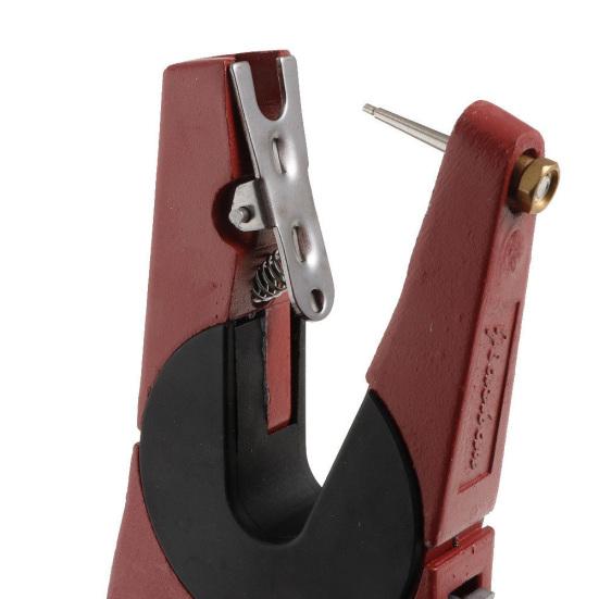 Металлический аппликатор для ушных бирок для крупного рогатого скота, свиней и овец