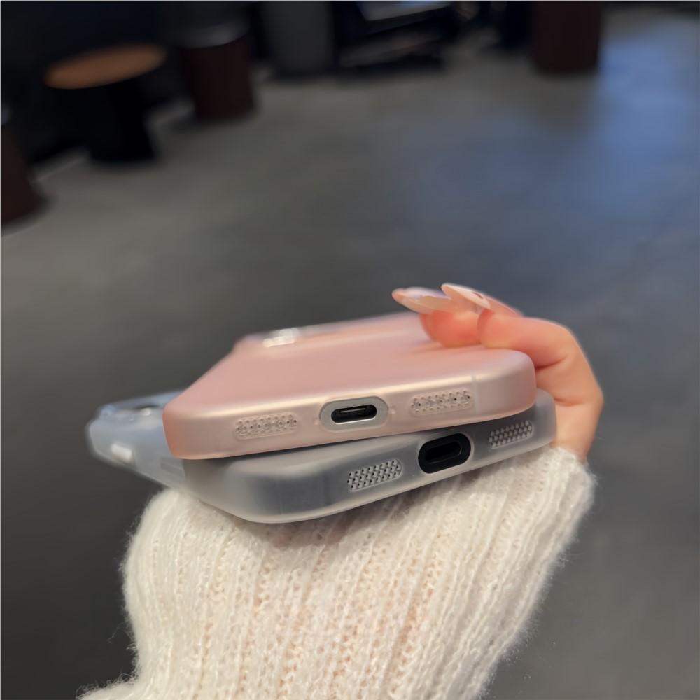 Тонкий матовый прозрачный чехол для телефона для iPhone 17 Air 16 15 14 13 12 Mini 11 Pro Max Plus 16E Полупрозрачный ударопрочный мягкий ТПУ задняя крышка