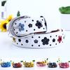 Baby Kids Boys Girls PU Leather Waist Belt Waistband Buckle Adjustable Fashion