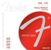 Струны для электробаса Fender 7250HM Комплект из 4 штук Никелированная сталь Длинная шкала .050-.105