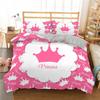 Lovely Pink Bedding Set Duvet Cover 140X200 For Girl Bedroom Quilt Cover Pillowcase Duvet Cover Bed Single Double Size(No Sheet)