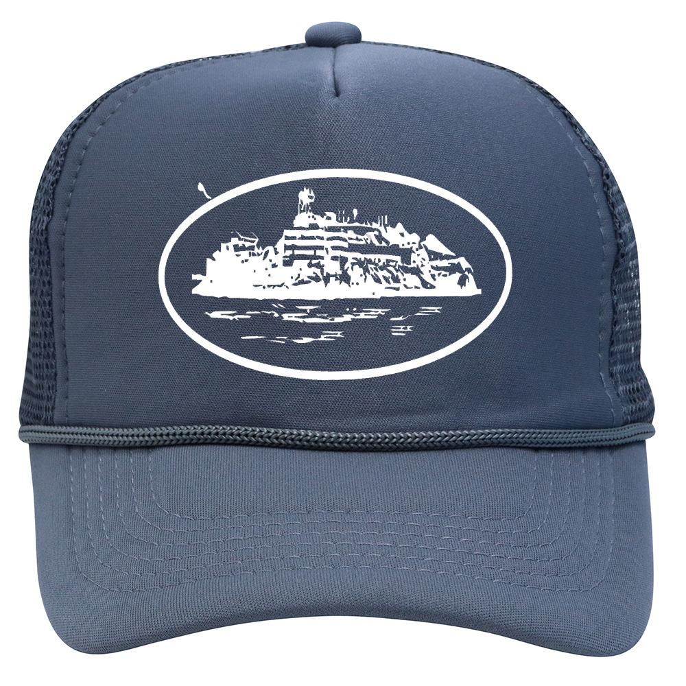 New Printed Trend Cruise Mesh Breathable Baseball Cap Men's and Women's American Sun Hat Versatile Truck Hat Tide
