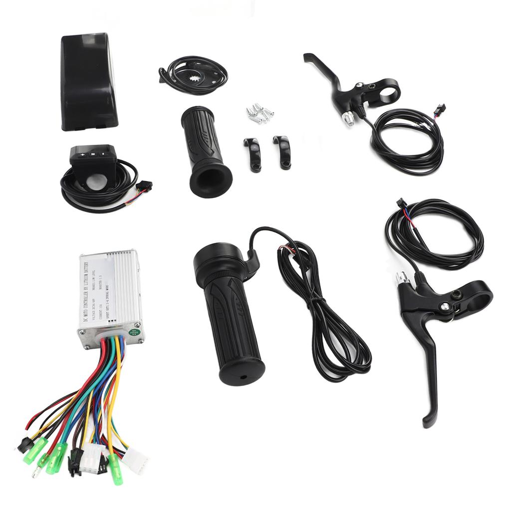 Контроллер двигателя 15A 36V 48V 250W GD01 Комплект дисплея Комплект контроллера двигателя для электровелосипеда