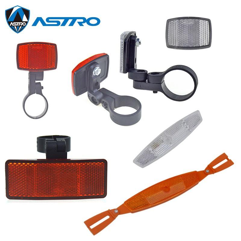 Bicycle Reflective Safety Tape Strip Rear Warning Reflector Mountain Bike Wheel Spoke Rack Night Riding