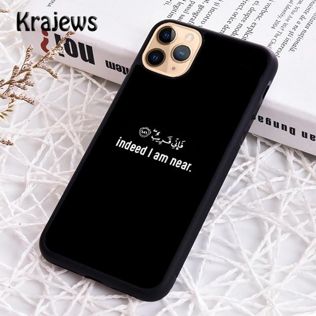 Krajews Исламский Мусульманский Мягкий Чехол Для Телефона Накладка Для iPhone 17 Air 16 15 14 plus 11 12 13 pro max coque Чехол Fundas