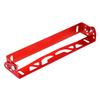 Universal Car Styling Aluminum License Plate Frame Adjustable Racing Number Plate Holder Red