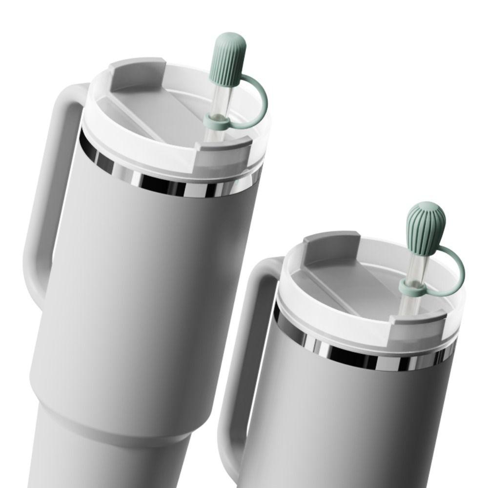 Silicone Straw Topper Reusable Straw Tips Cover 8-12MM Universal Straw Cover Cap for Stanley Cup