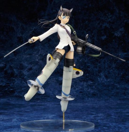 Strike Witches Sakamoto Mio scale PVC painted finished (1/8 product)