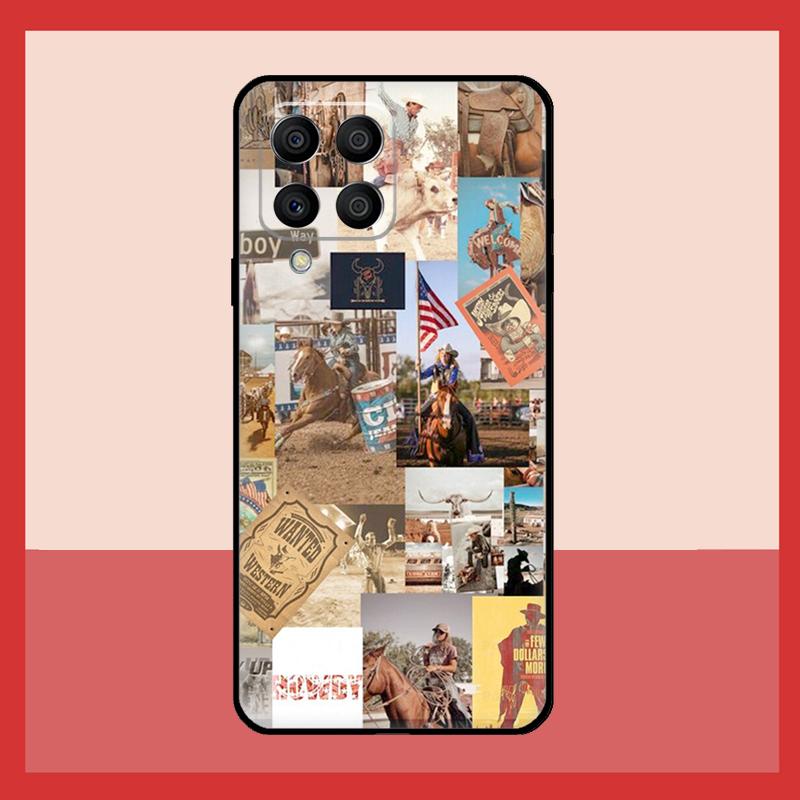 Ковбой Ковбойка Howdy Вестерн Бохо Чехол Для Samsung Galaxy M31 M21 M13 M33 M53 M15 M35 M55 M16 M36 M56 M12 M32 M52 M14 M34 M54