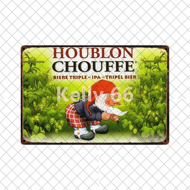 [ Kelly66 ] Belgian Beer Tin Art Metal Sign Home Decor Painting 20*30 CM Size Dy185 vintage decor  home decor